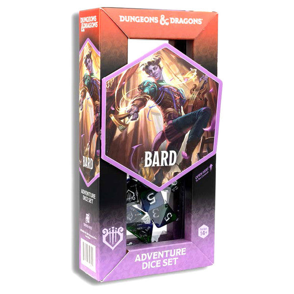 D&D Adventure Dice: Bard (Blue) (refresh)