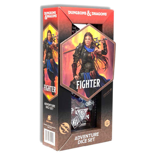 D&D Adventure Dice: Fighter (Red) (refresh)