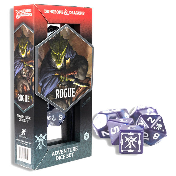 D&D Adventure Dice: Rogue (Purple) (refresh)
