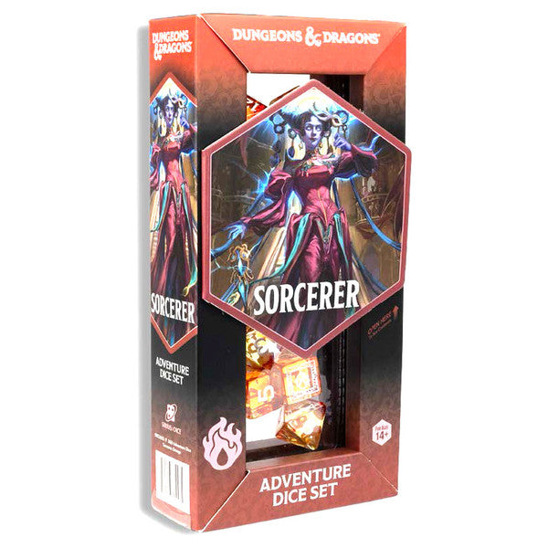 D&D Adventure Dice: Sorcerer (Orange) (refresh)