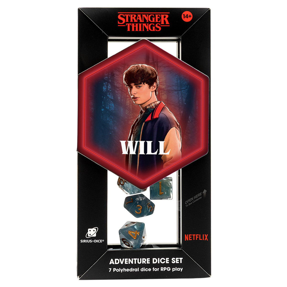 7-Set Stranger Things Adventure Dice: Will