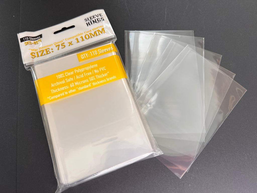 Deck Protector: War Hammer Quest Compatible 75 X 110mm (110)