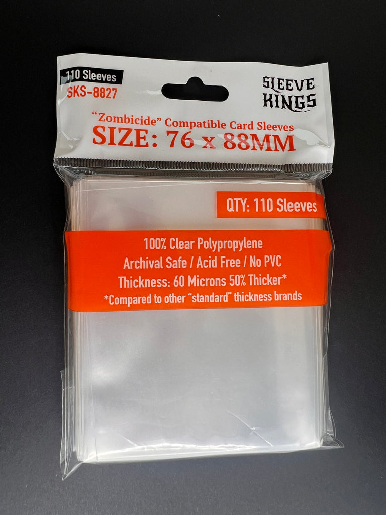 Deck Protector: Zombicide Compatible 76 X 88mm (110)