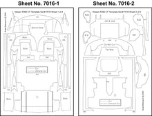 1/24 Nissan R390 GT1 Carbon Fiber Template Decal Set For TAM