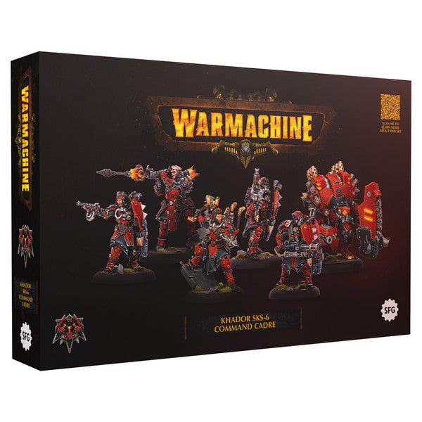 Warmachine: Khador SKS-6 Command Cadre