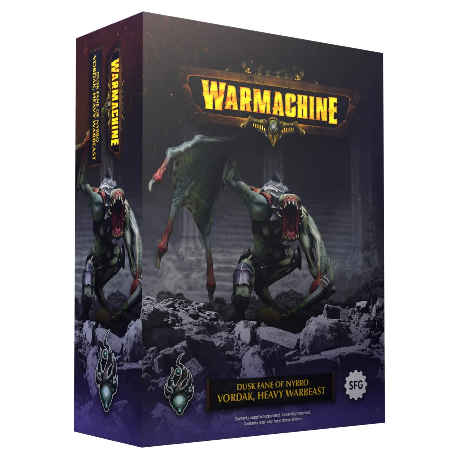 Warmachine: Dusk Fane of Nyrro: Vordak Heavy Warbeast