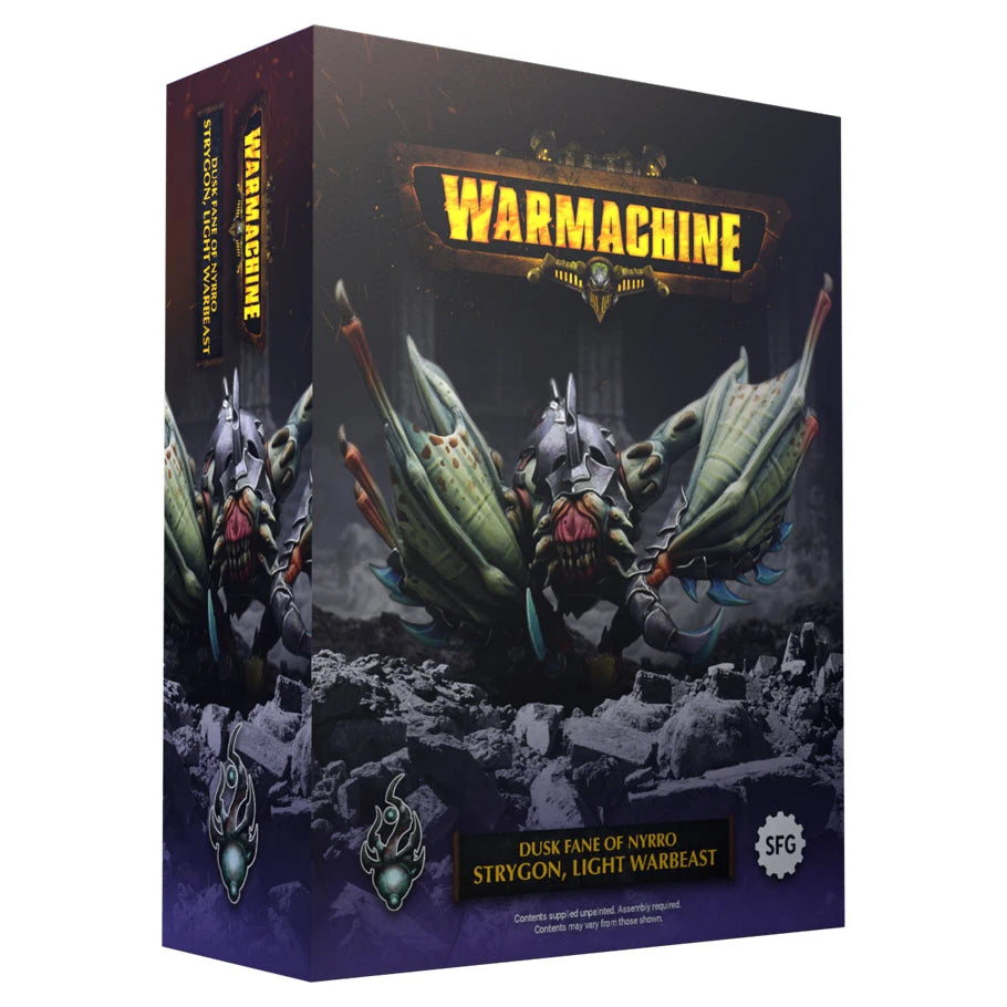 Warmachine: Dusk Fane of Nyrro: Strygon Light Warbeast