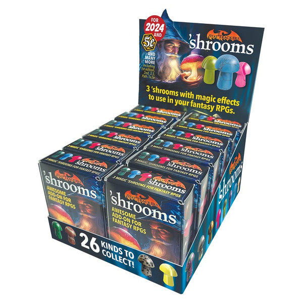 Stat Trackers: RPG 'Shrooms Booster Brick CDU (12)