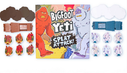 Bigfoot Vs Yeti: Splat Attack!