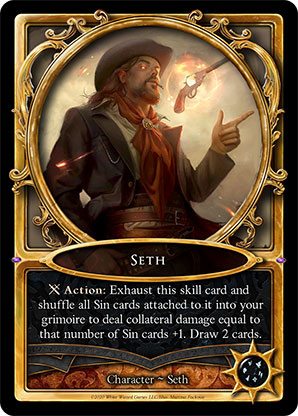 Sorcerer Seth Character Display (10) By Wise Wizard Games