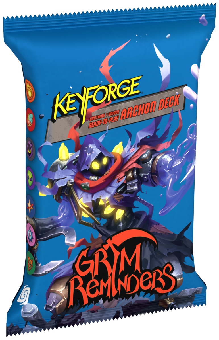 KeyForge: Grim Reminders Archon Display