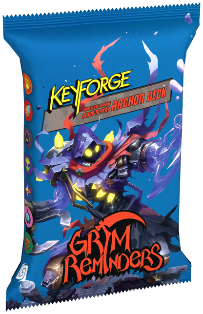 KeyForge: Grim Reminders Archon Display
