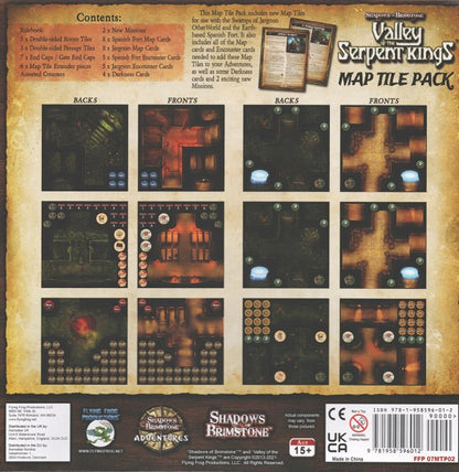 Shadows Of Brimstone: Valley Of The Serpent Kings Map Tile Pack