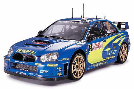 1/24 Subaru Impreza WRC Monte Carlo 2005 Race Car