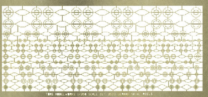 1/350 German Reels Detail Set