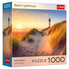 Puzzle: Sunsets Beach Lighthouse 1000 Piece (Trefl Red)