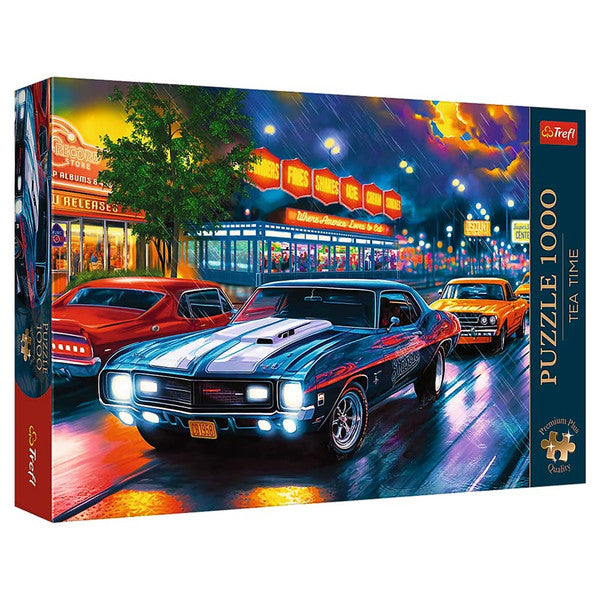 Puzzle: Tea Time: Night Drive 1000 Piece (Premium Plus)