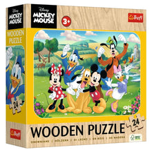 Puzzle: Disney: Trefl Wooden: Mickey And Friends 24 Piece