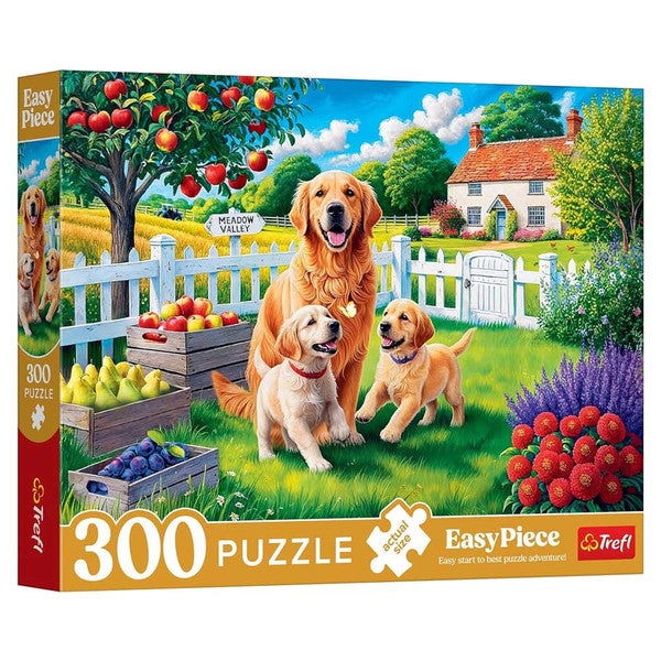 Puzzle: Dogs in the Countryside 300 Piece (EasyPiece)