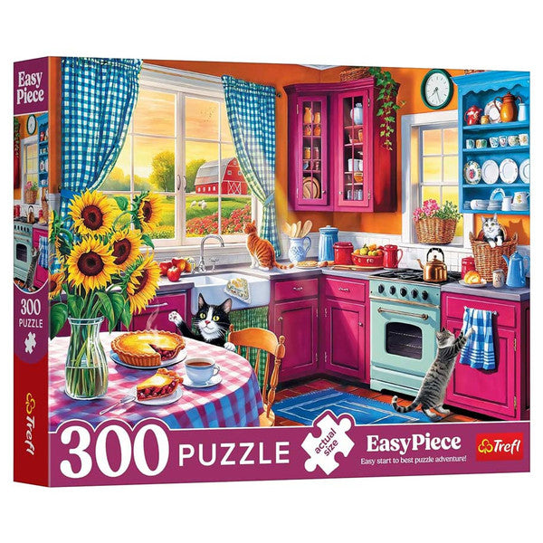 Puzzle: Morning in the Kitchen 300 Piece (EasyPiece)