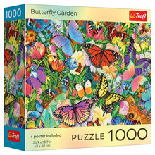 Puzzle: Butterfly Garden 1000 Piece (Trefl Red)