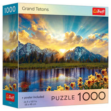 Puzzle: Grand Tetons 1000 Piece (Trefl Red)