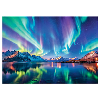 Puzzle: Northern Lights 1000 Piece (Trefl Red)