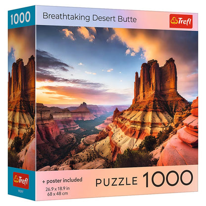 Puzzle: Zion National Park 1000 Piece (Trefl Red)