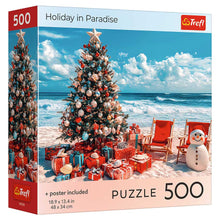 Puzzle: Holiday In Paradise 500 Piece (Trefl Red)