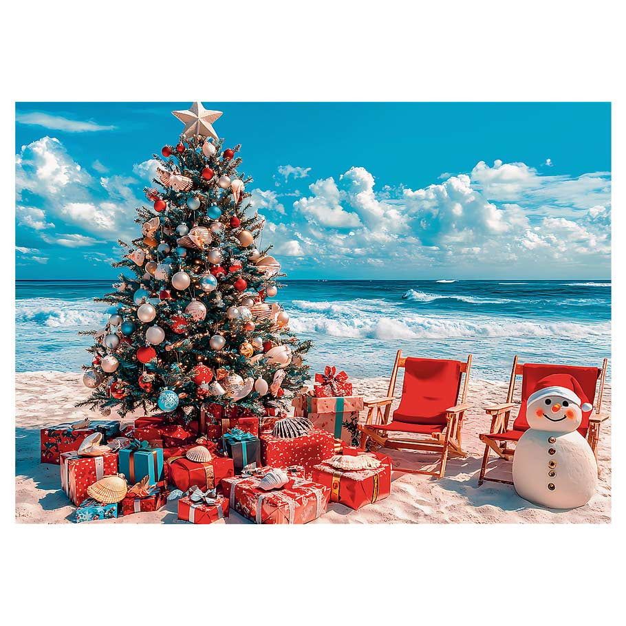 Puzzle: Holiday In Paradise 500 Piece (Trefl Red)