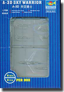 1/700 A3D Skywarrior Aircraft Set for USS Nimitz (6/Bx)