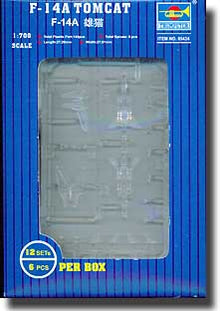 1/700 F14A Tomcat Aircraft Set for USS Nimitz (12/Bx)