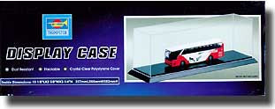 Showcase for HO Locos & 1/43 Trucks (10.25L x 2.5W x 3.25H) Black Base