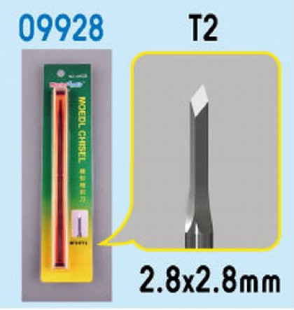 Model Micro Chisel 2.8mm x 2.8mm Diamond Tip