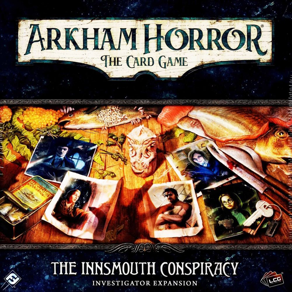 Arkham Horror: LCG: The Innsmouth Conspiracy Investigator Expansion By Fantasy Flight Games