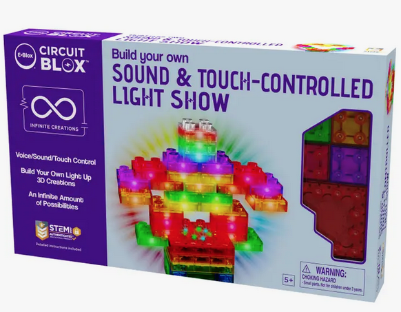 Circuit Blox: Build Your Own Sound & Touch Activated Light Show