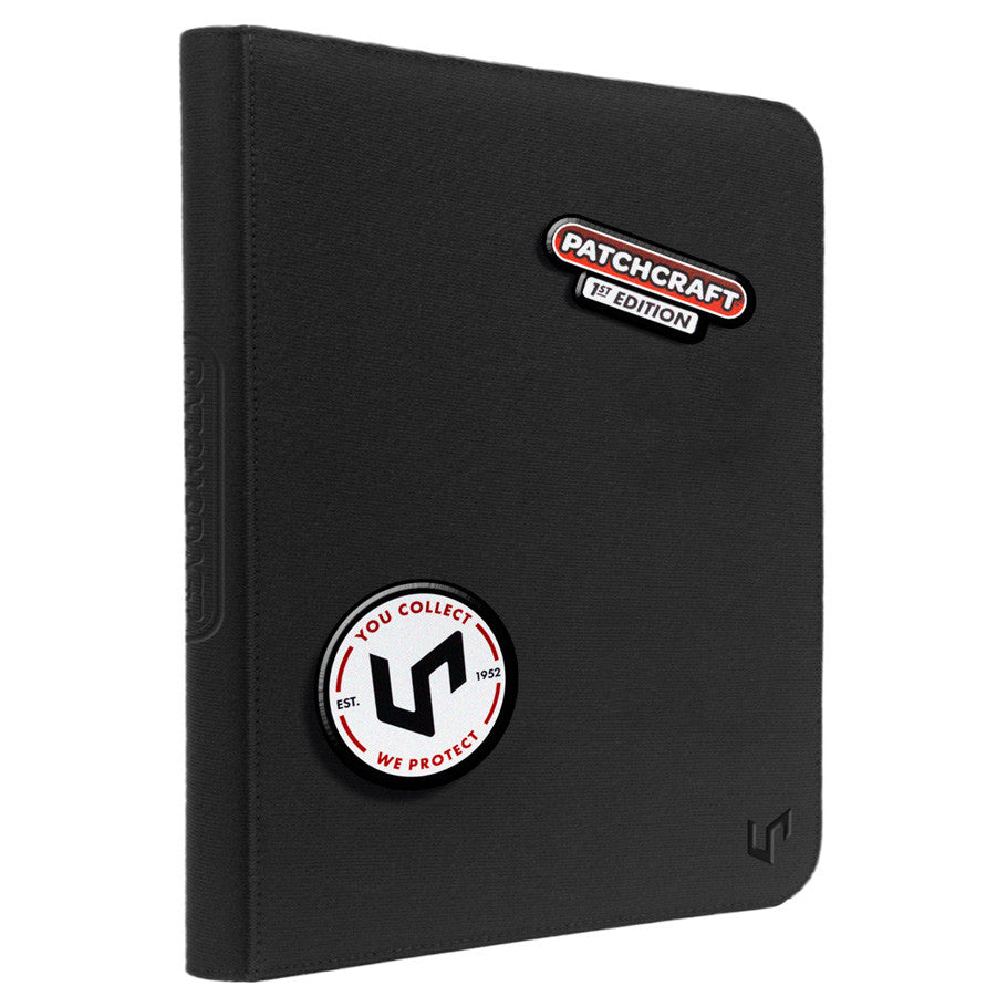 Patchcraft: Binder: 9-Pocket: Pro: Zippered: Black