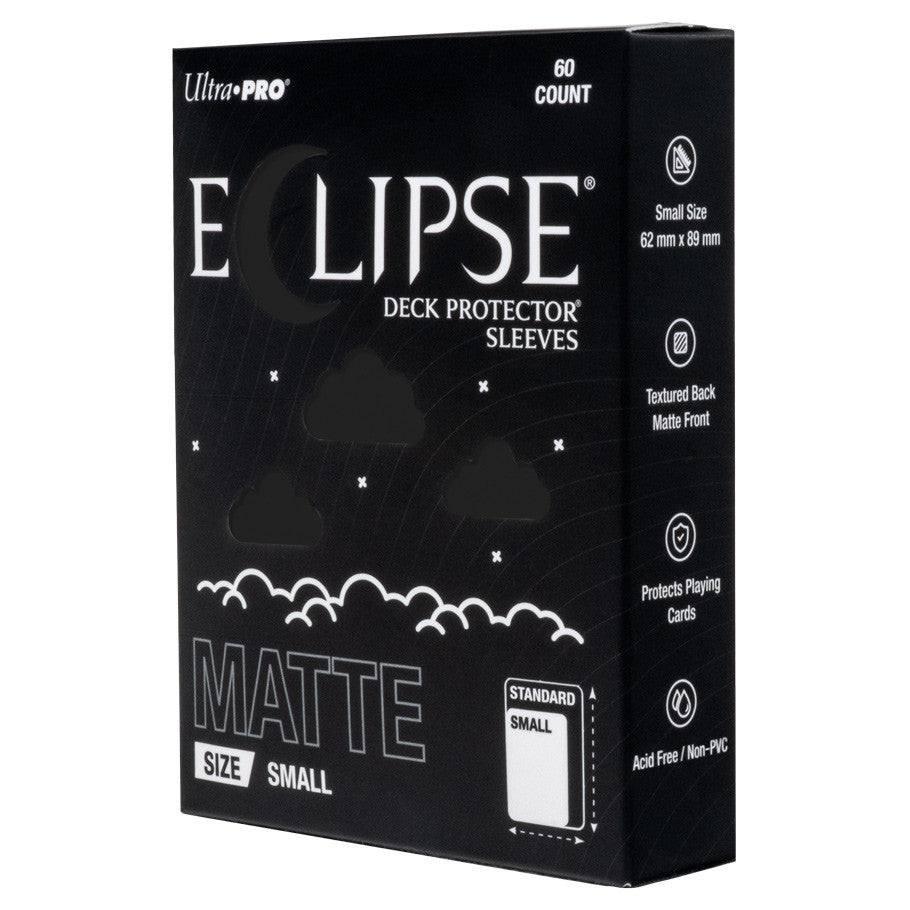 Deck Protector: Eclipse: Matte Small Jet Black (60)