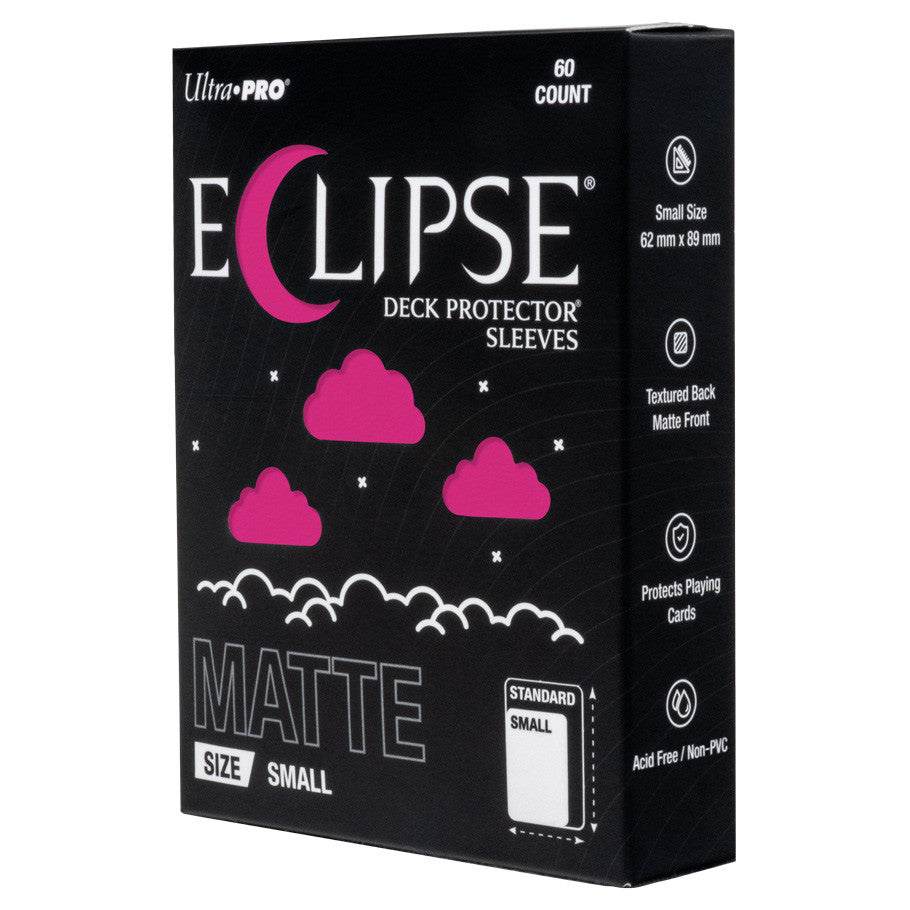 Deck Protector: Eclipse: Matte Small Hot Pink (60)