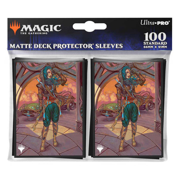 Deck Protector: Magic the Gathering: Aetherdrift: Sita Varma, Masked Racer (100)