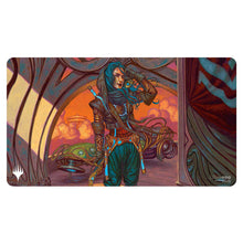 Playmat: Magic the Gathering: Aetherdrift Race: Sita Varma, Masked Racer
