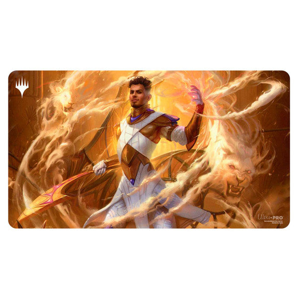 Playmat: Magic the Gathering: Aetherdrift: Basri, Tomorrow's Champion