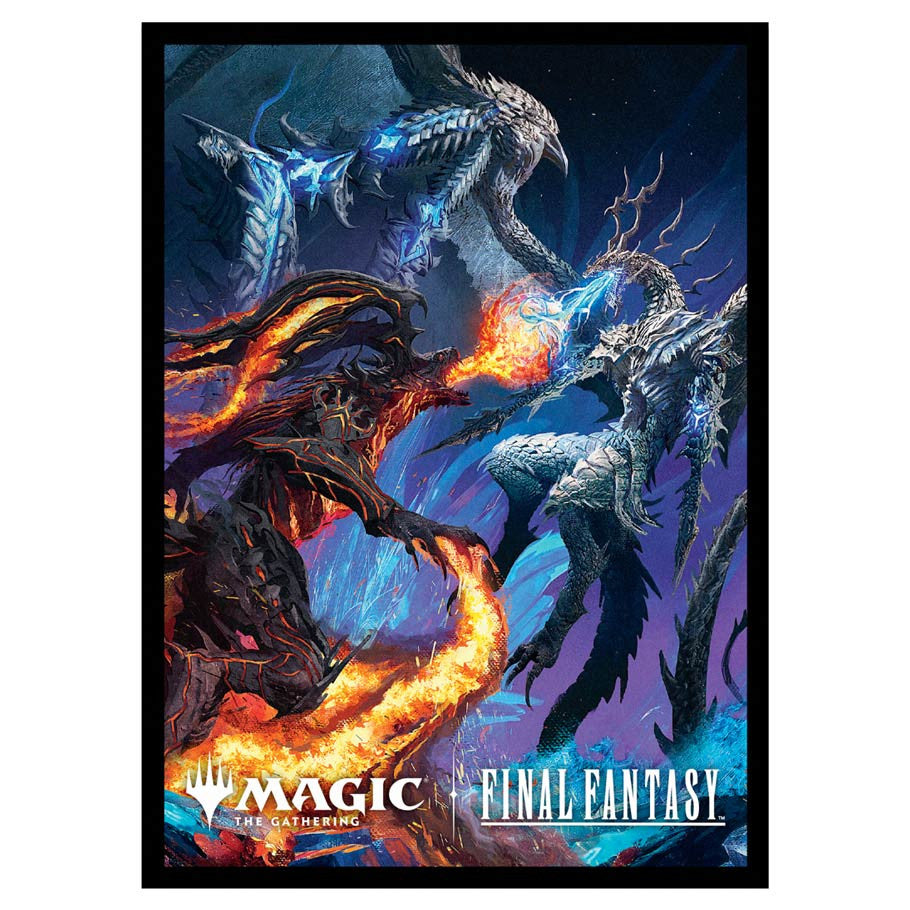 Deck Protector: Magic The Gathering: Final Fantasy: Ifrit & Bahamut (100)