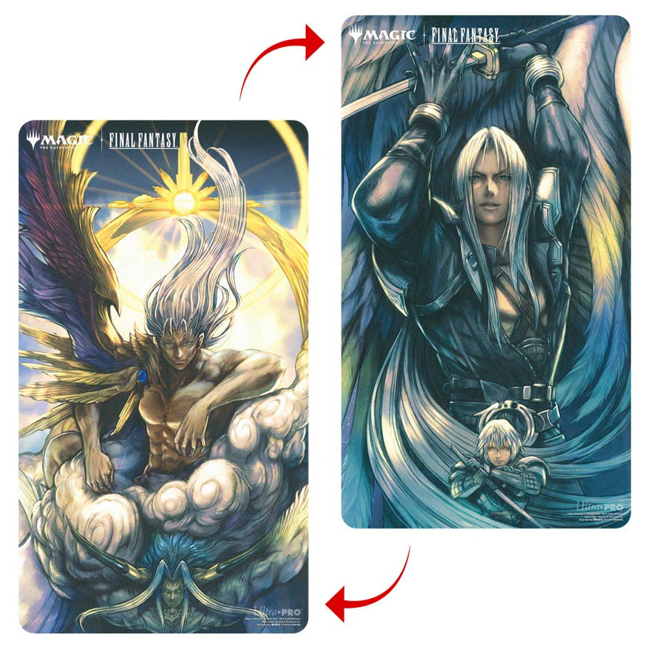 Playmat: Double Sided: Magic The Gathering: Final Fantasy: Sephiroth, Fabled Soldier
