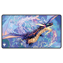 Playmat: Stitched Edge: Magic the Gathering: Tarkir Dragonstorm: Neriv, Heart of the Storm