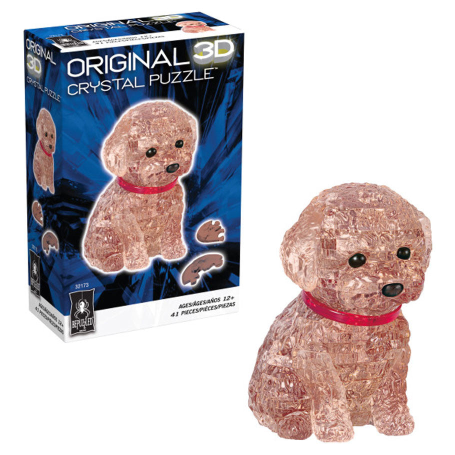 Puzzle: 3D Crystal: Poodle (Red)