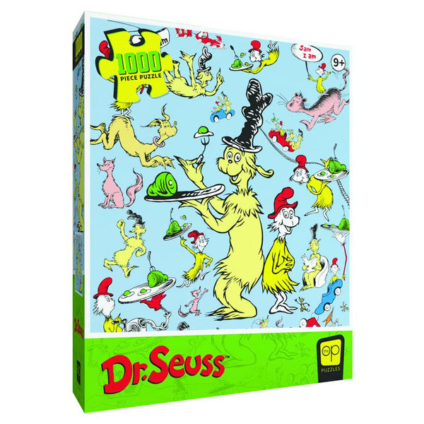 Puzzle: Dr Seuss Green Eggs and Ham 1000 piece