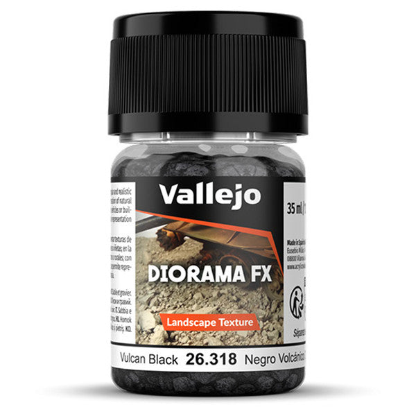 Diorama FX: Landscape: Vulcan Black 2-5 mm (35ml)