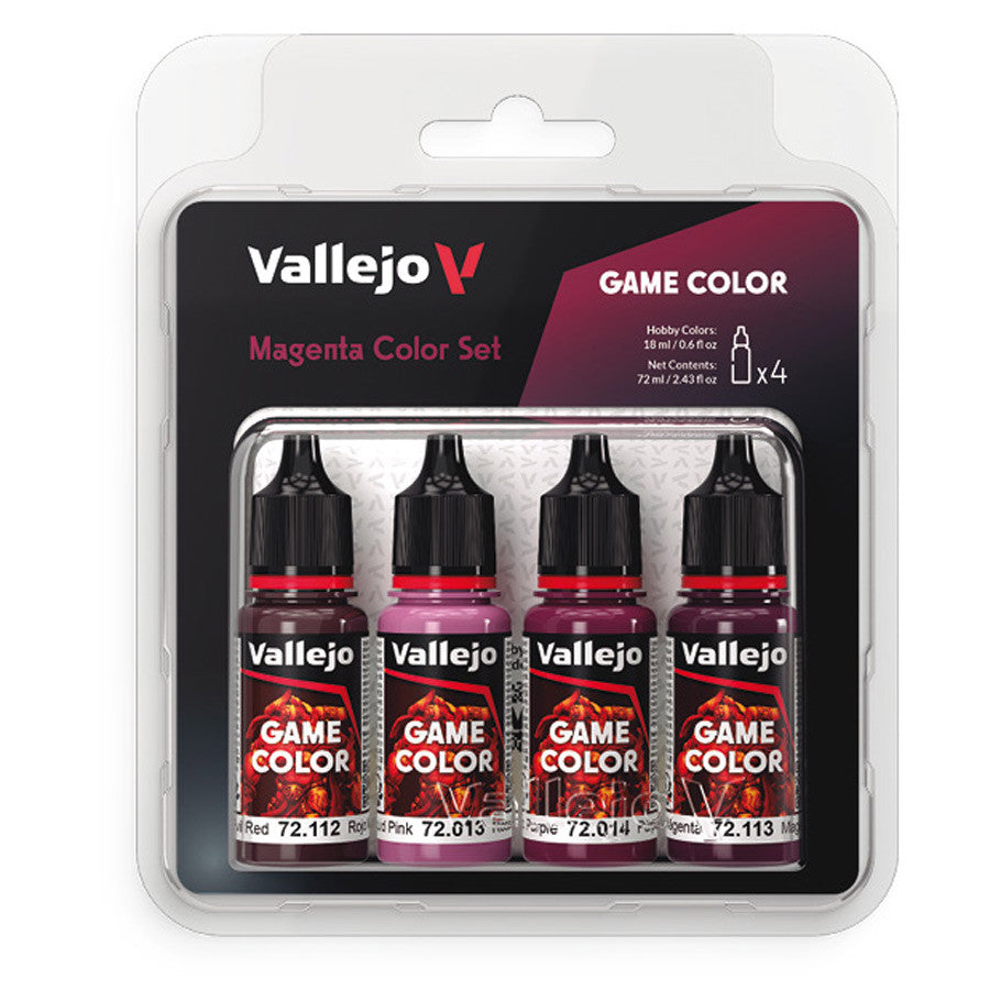 Game Color: Magenta Color Set (4)