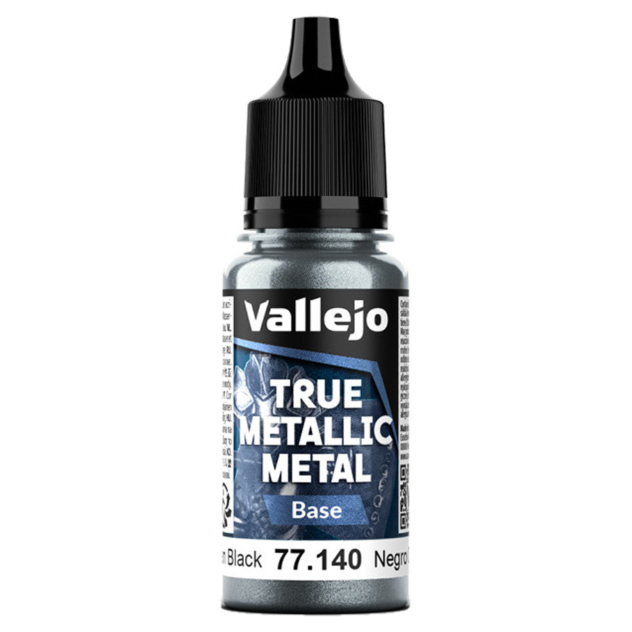 True Metallic Metal: Base: Obsidian Black (18ml)